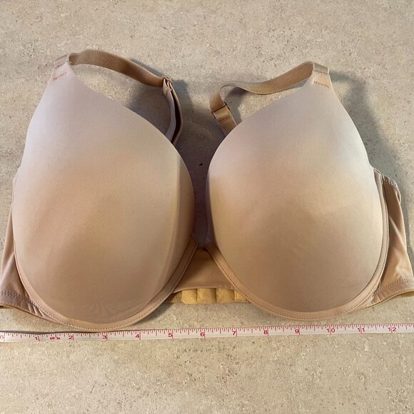Pink Victoria's Secret Wear Everywhere Push Up Bra 36DD Nude - Picture 1 of 8